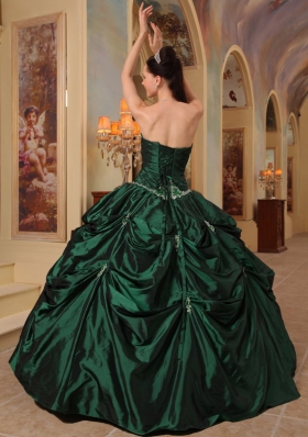 Ball Gown Dresses for 15 Beading Pick-ups