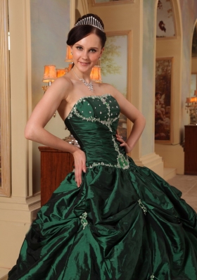 Ball Gown Dresses for 15 Beading Pick-ups