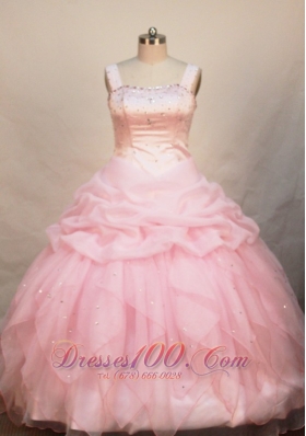 Pageant Dress Pretty Straps Pick-ups Baby Pink