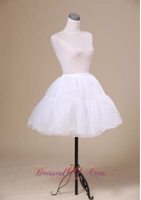 White Mini-length Petticoat New Arrival for 2013