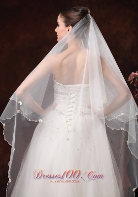 Discount Popular Veils for Wedding Two-tier