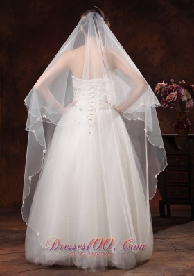 Discount Popular Veils for Wedding Two-tier