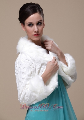 Gorgeous Long-Sleeves 2013 Wedding Shawl Jacket