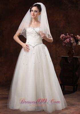 Graceful Wedding Veils Two-tier Tulle for Sale