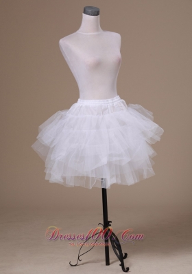 Lovely Mini-length Petticoat for gals Tiered