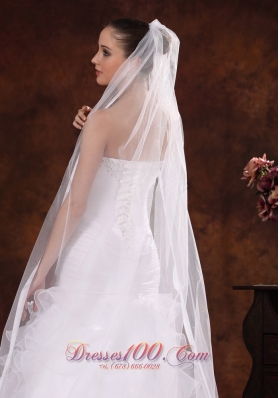 Classical Organza Veil for Wedding Low Price