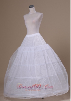 Tulle and Organza Floor-length Wedding Petticoat