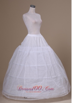 Tulle and Organza Floor-length Wedding Petticoat