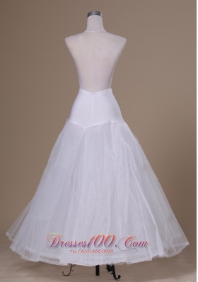 A-line Wedding Petticoat Floor-length Tulle and Organza
