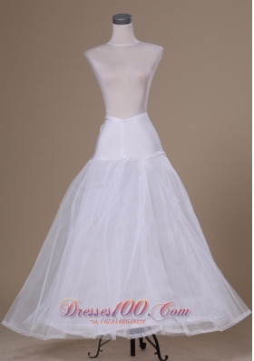 A-line Wedding Petticoat Floor-length Tulle and Organza