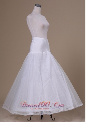 A-line Wedding Petticoat Floor-length Tulle and Organza