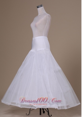 A-line Wedding Petticoat Floor-length Tulle and Organza