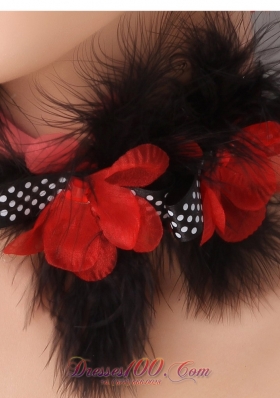 Multi-color Headpiece Imitation Feather with Tulle