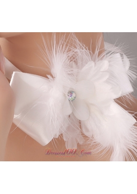 Beautiful Wedding and Outdoor Organza Bridal Hair Pieces