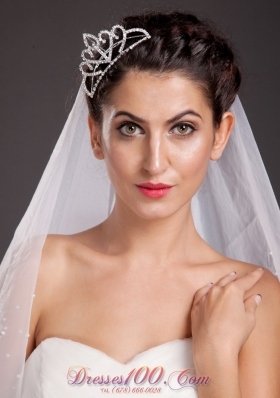 Alloy 2013 Tiara with Rhinestone Embellishments