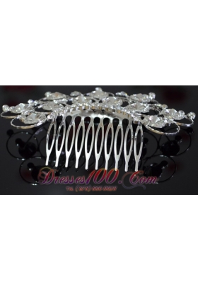 Gorgeous Ladies' Tiara With Delicate Rhinestones