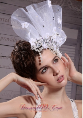 Rhinestone Hair Comb White for Quinceanera