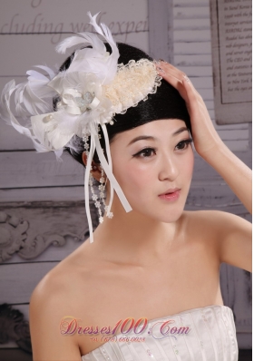 Pretty Wedding Headpiece Beaded Cheap