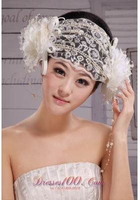 Beautiful Lace Hat Hair Bridal Headpiece