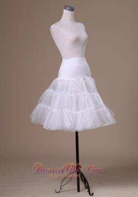 Mini Length Petticoat For Party Wedding Dresses