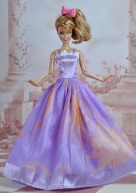 Pretty Ptints Barbie Dress Up Dolls With Straps
