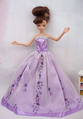 Lalic Barbie Doll Dress for Quinceanera and Wedding