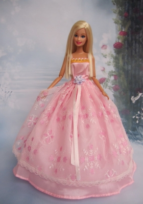 barbie pink gown