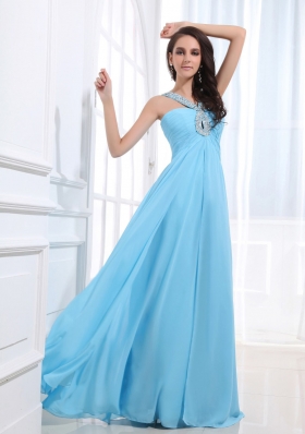 Blue Prom Dresses 2014 High Low