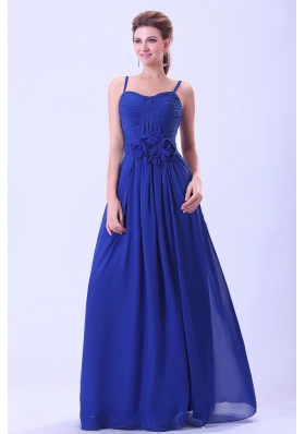 Royal Blue Dress With Straps