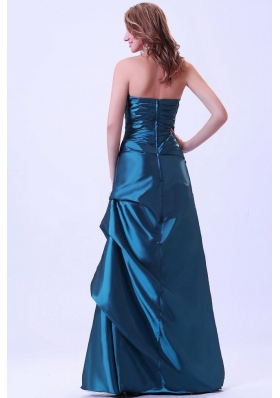 Discount Prom Evening Dress Ruching Pick-ups