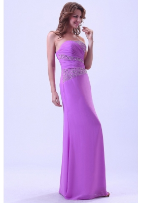 2013 Exclusive Lavender Prom Dress Beaded Chiffon