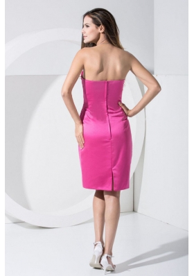 Cheap Hot Pink Prom Dress For 2013 Short