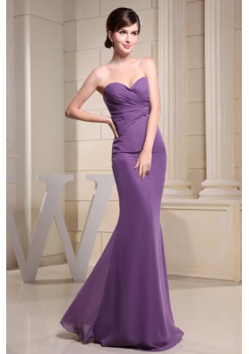 Sweetheart Prom Dress Ring Ruch Floor-length