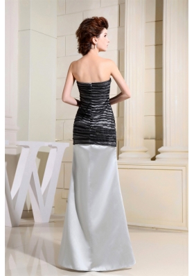 Black and White Prom Dress Sweetheart On Sale