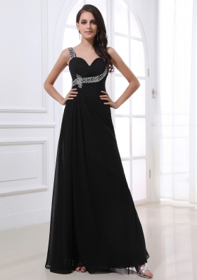 Stunning Beaded One Shoulder Prom Gown