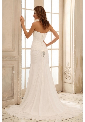 Wedding Gown Empire Princess Wedding Dress With Beading