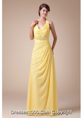 2013 Stylish Strapless Empire Beading Long Prom Dress
