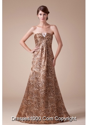 2013 Stylish Strapless Empire Beading Long Prom Dress