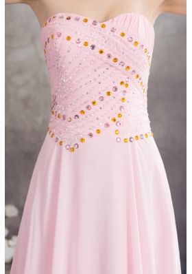 Sweetheart Empire Court Train Prom Dress