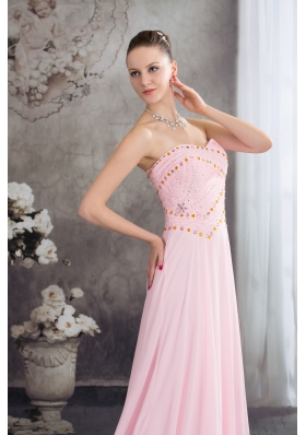 Sweetheart Empire Court Train Prom Dress