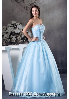 2013 Modern Sweetheart Embroidery A-Line / Princess Prom Dress