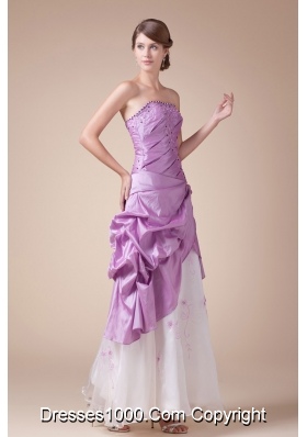 2013 New Arrival A-Line / Princess Strapless Prom Dress