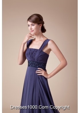 In Fashion Empire Square Neck quare Neck Long Prom Dress