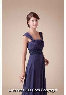 In Fashion Empire Square Neck quare Neck Long Prom Dress