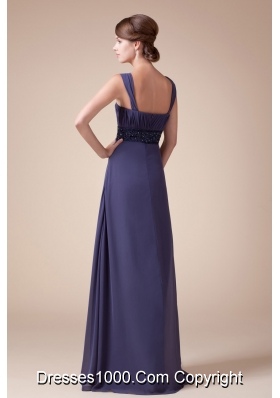 In Fashion Empire Square Neck quare Neck Long Prom Dress