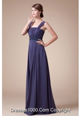 In Fashion Empire Square Neck quare Neck Long Prom Dress