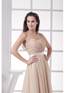 Most Popular 2013 Ruched Sweetheart Empire Long Prom Dress