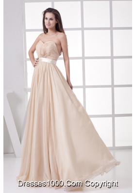 Most Popular 2013 Ruched Sweetheart Empire Long Prom Dress