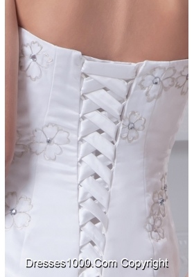 Mermaid Sweetheart Embroidery and Beading Wedding Dress in Spring 2013