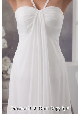 Recommended Elegant Empire Floor-length Wedding Dress in White